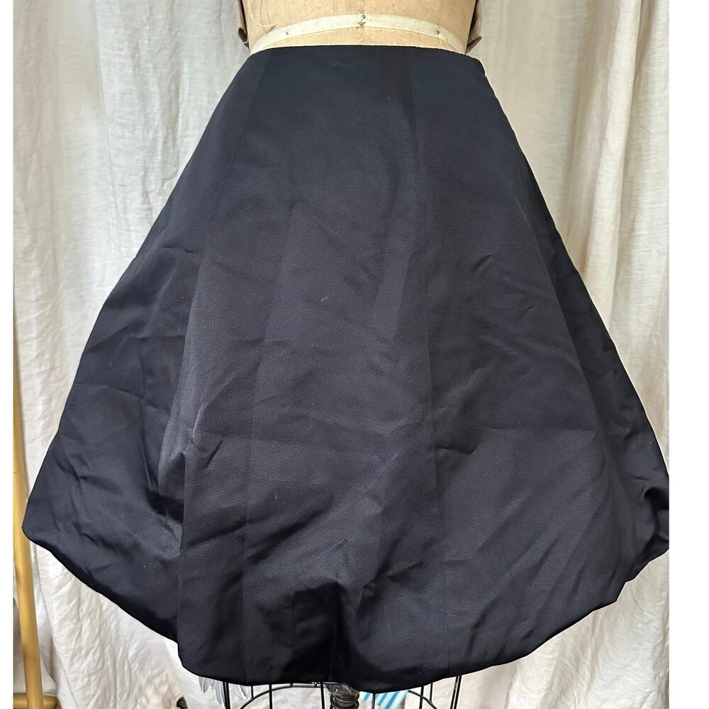 Ralph Lauren Black Label balloon bubble Skirt silk flare Formal Sz 4
